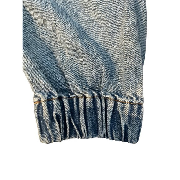 Vintage BDG USA Olympic Denim Jogger Pants With Elastic Cuffs 27 - Picture 4 of 14